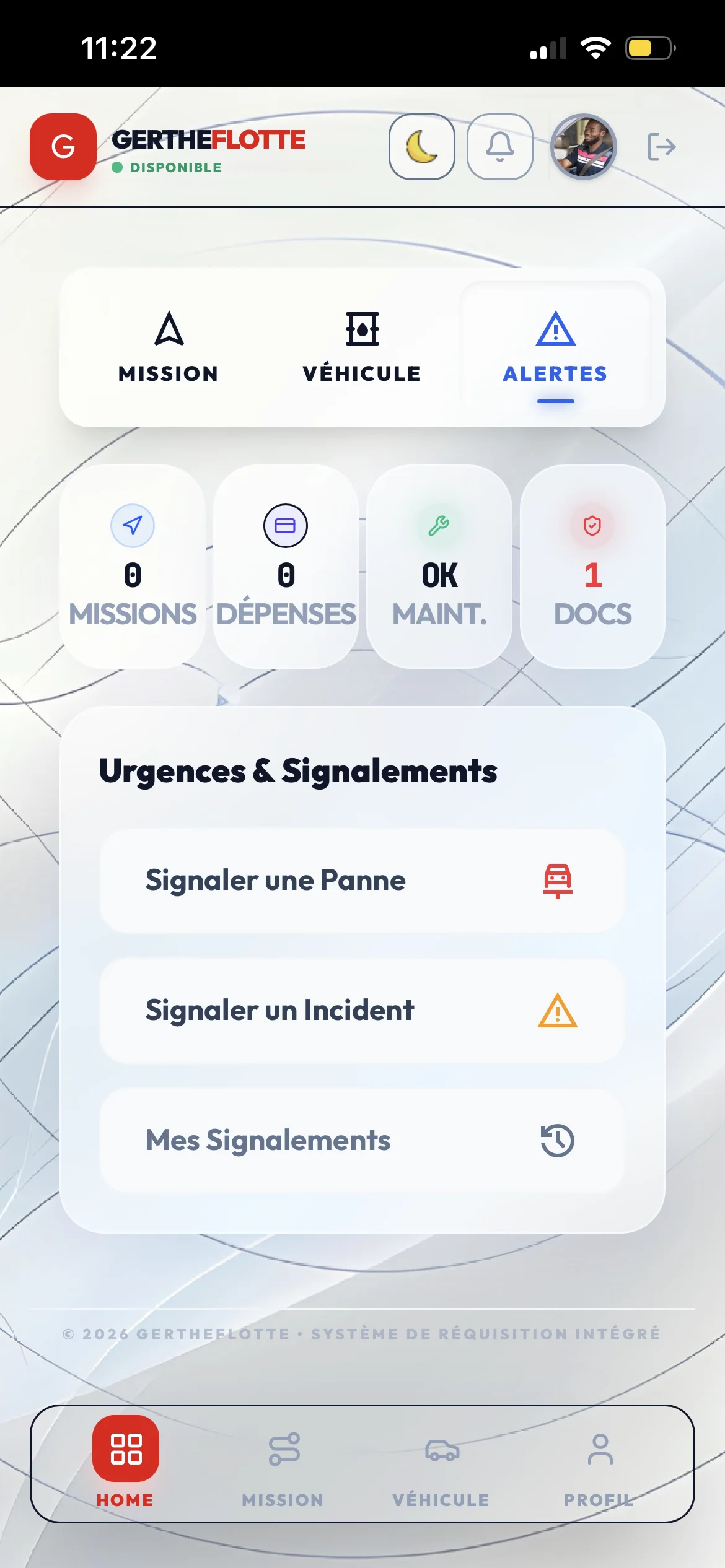 Ecran Chauffeur - Details